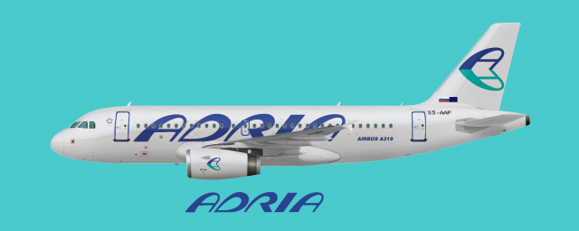 Airbus A319-132 Adria Airways