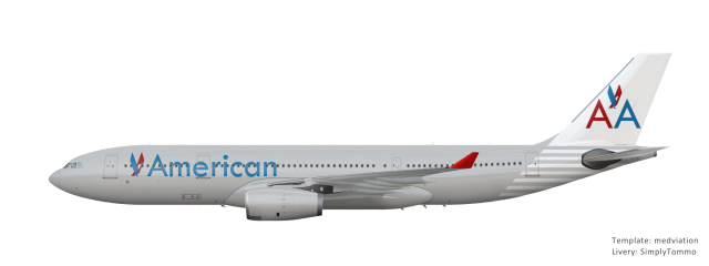 AmericanAirbus A330 200 (RR)2