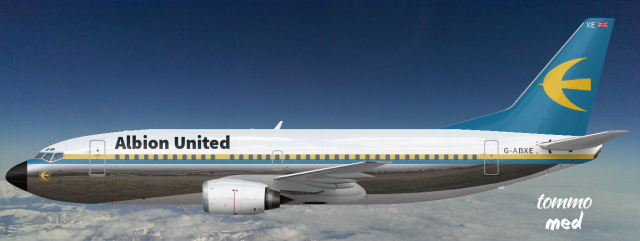 Albion United Boeing 737 300