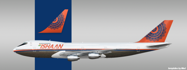 Ishaan Airlines Boeing 747 200