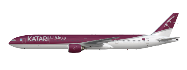 Katari Airlines Boeing 777 300