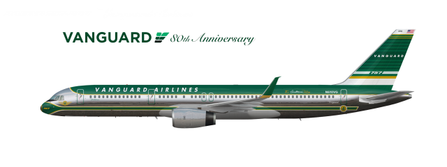 Boeing 757-200 "80th Anniversary" Retrojet