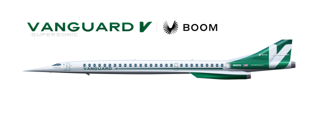 Vanguard Airlines Boom Overture "2015-"