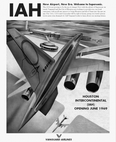 4. Houston Intercontinental Advertisement c.1965 4. Houston Intercontinental Advertisement c.1965