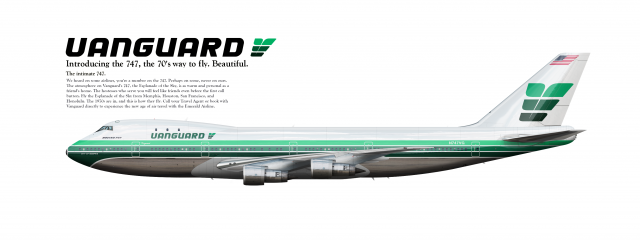 4. Vanguard Airlines Boeing 747-100 "1970-1981" [re-release]