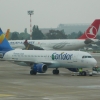 Condor A320-200 at Dusseldorf Int'