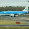 KLM Dutch Airlines Boeing  737-800 taking of at Helsinki Airport