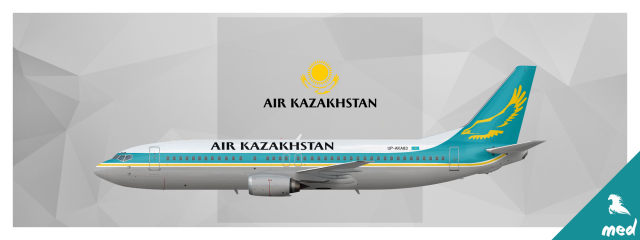 Air Kazakhstan Boeing 737-400