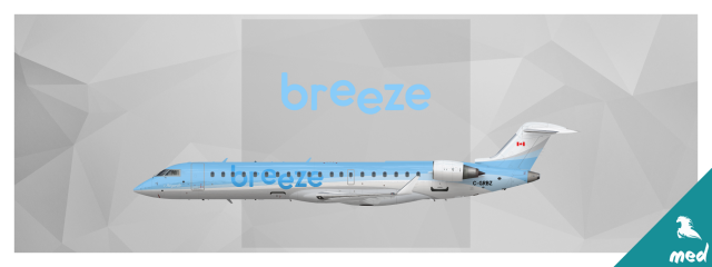 Breeze Bombardier CRJ-700