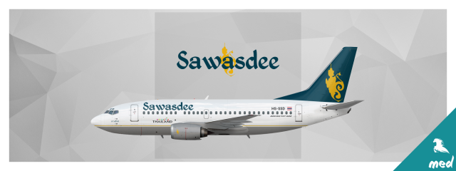 Sawasdee Boeing 737-500
