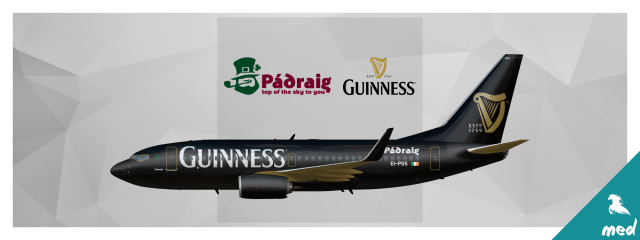 Pádraig Boeing 737-700 Guinness Special