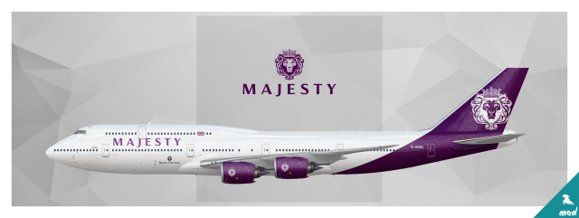 Majesty Boeing 747-8i