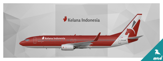 Kelana Indonesia Boeing 737-800