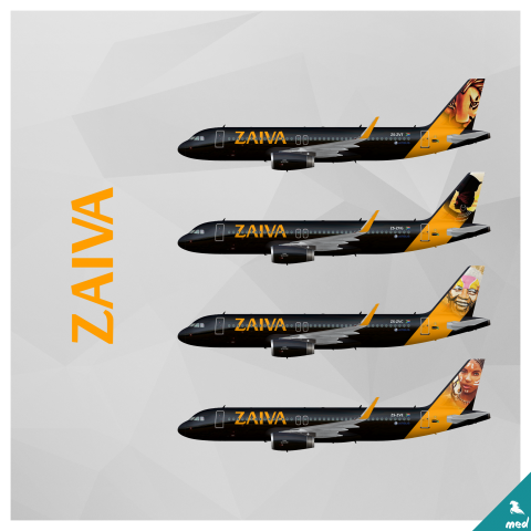 Zaiva Airbus A320-200(SL)