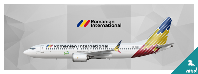 Romanian International Airlines Boeing 737 MAX 8