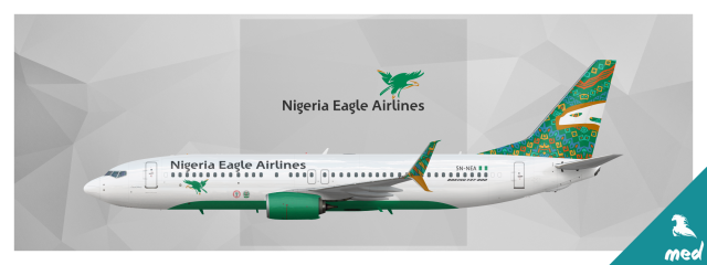 Nigeria Eagle Boeing 737-800 (Scimitar)