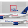 British Explorer Boeing 787-8 New Scheme