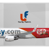ufly Airbus A320-200 (Sharklets) KitKat Ad