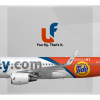ufly Airbus A320-200 (Sharklets) Tide Ad