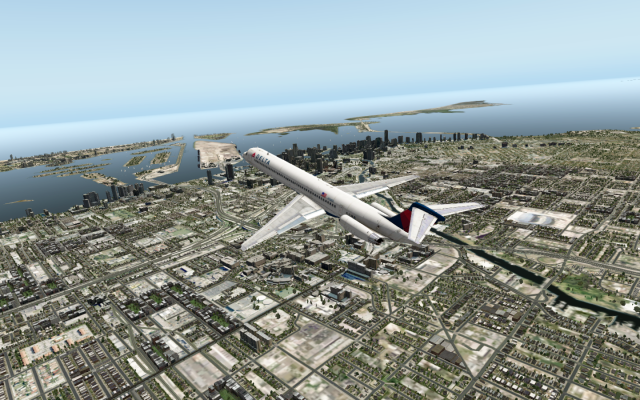Take-Off from Miami