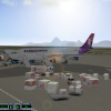 Hawaiian Airlines parked at Tahiti Faa'a