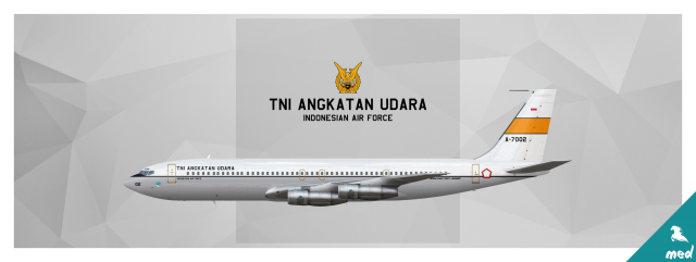 Indonesian Air Force Boeing 707-3M1C A-7002