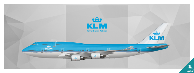 KLM Royal Dutch Airlines Boeing 747-406 PH-BFB
