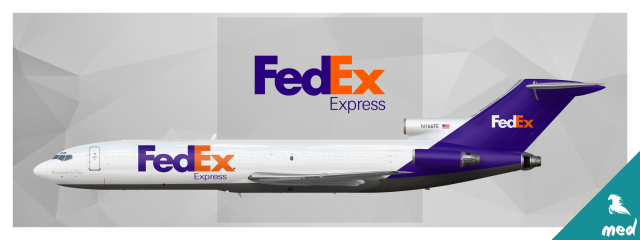 Federal Express Boeing 727-200 N166FE - SkySwimmer's Gallery of