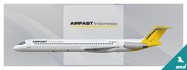 Airfast Indonesia McDonnell Douglas MD-83 PK-OCS