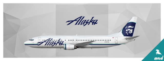 Alaska Airlines Boeing 737-490 N767AS