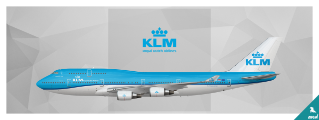 KLM Royal Dutch Airlines Boeing 747-406 PH-BFN