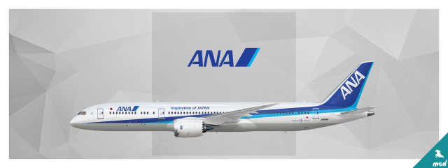 All Nippon Airways Boeing 787-9 Dreamliner JA876A