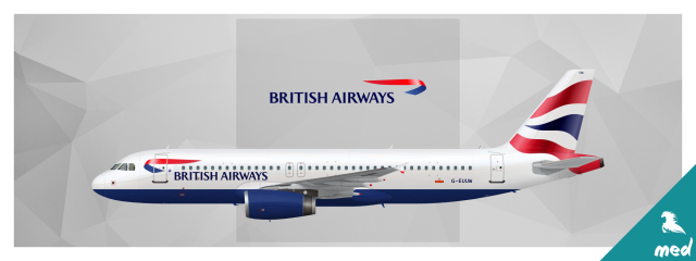 British Airways Airbus A320-232 G-EUUW