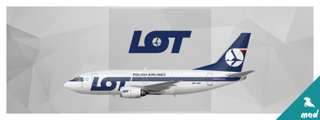 LOT - Polish Airlines Boeing 737-55D SP-LKF
