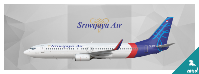 Sriwijaya Air Boeing 737-86N(WL) PK-CRE