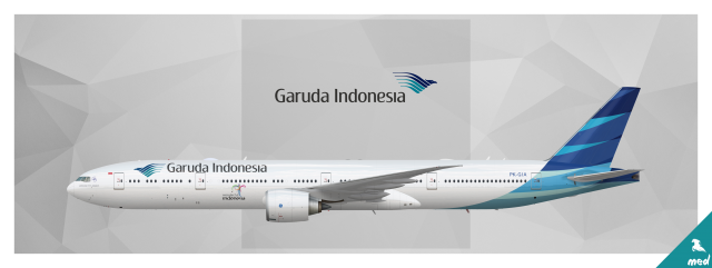 Garuda Indonesia Boeing 777-3U3(ER) PK-GIA