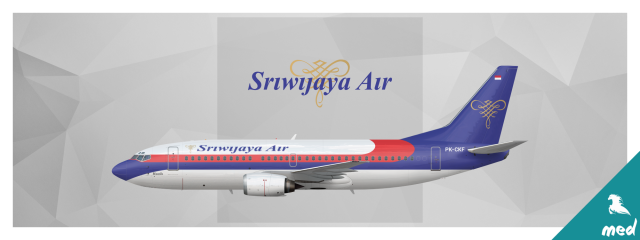 Sriwijaya Air Boeing 737-3Y0 PK-CKF