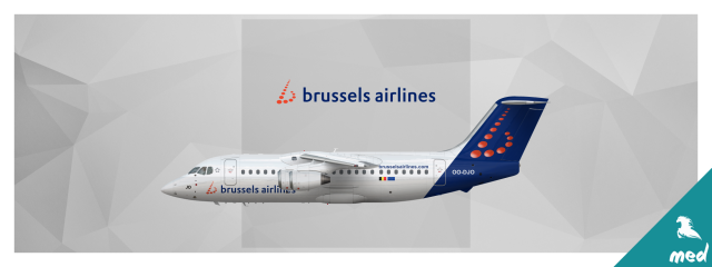 Brussels Airlines Avro RJ85 OO-DJO