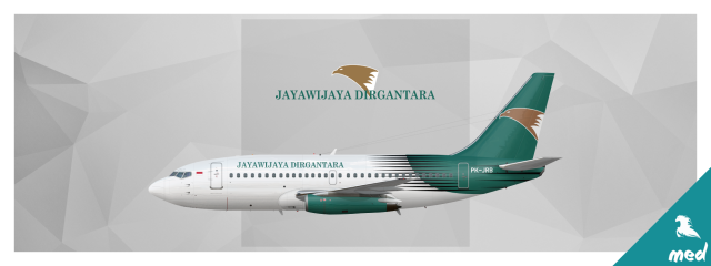 Jayawijaya Dirgantara Boeing 737-200 PK-JRB