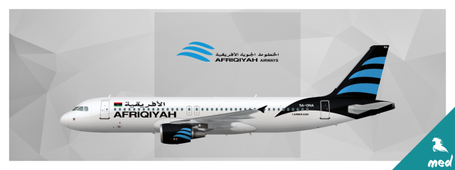 Afriqiyah Airbus A320-200 5A-ONA