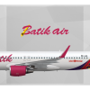 Batik Air Airbus A320-214(WL) PK-LUL