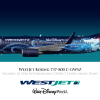 WestJet "Magic Plane" Livery Boeing 737-800