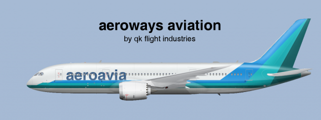 Aeroways Aviation Corporate Livery