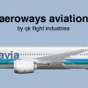 Aeroways Aviation Corporate Livery