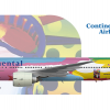 Continental Airlines "Peter Max Livery" | Boeing 777-200ER