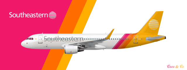 Southeastern Airlines A320 (2005-Present Livery)