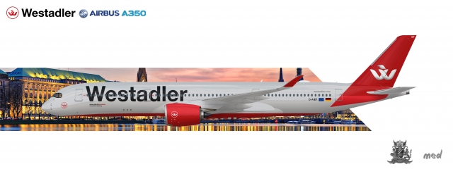 Westadler A350-900 Luxusliner