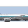 Air New Zealand B787 9 (1960s Livery)