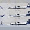 Alaskan Explorer Livery and Logo Timeline