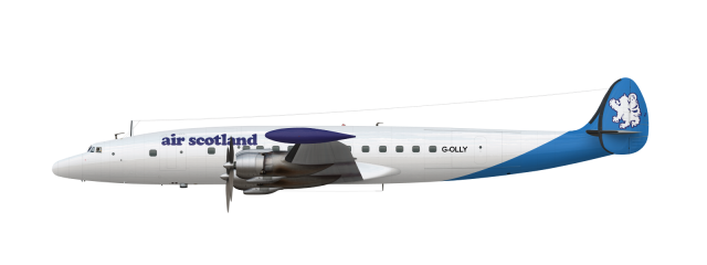 Air Scotland Lockheed L 1049H